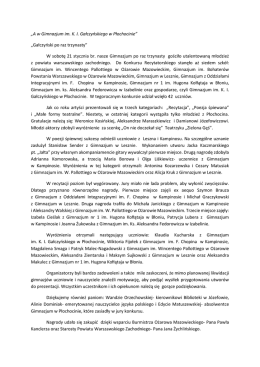 czytaj więcej - Gimnazjum w Płochocinie