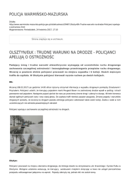 Generuj PDF - Policja Warmińsko