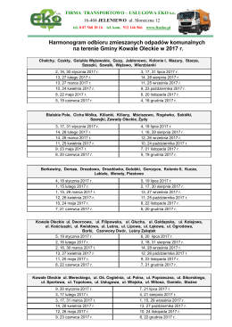 2017 r.. - Firma Transportowo
