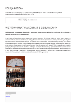 Generuj PDF - Policja Łódzka