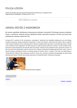 Generuj PDF - Policja Łódzka