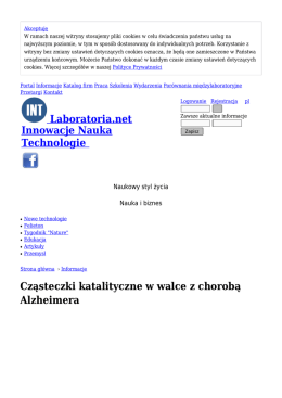 Cząsteczki katalityczne w walce z chorobą