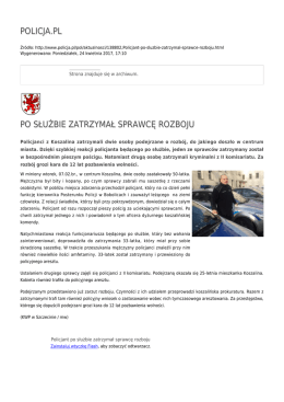 Generuj PDF - Policja.pl