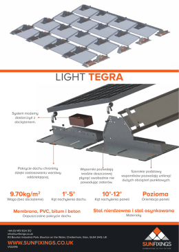 light tegra - Sunfixings