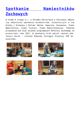 Spotkanie Namiestnik&oacute;w Zuchowych