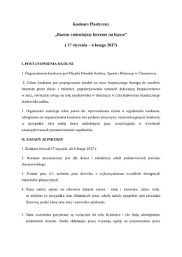 „Razem zmieniajmy internet na lepsze” ( 17 stycznia – 6