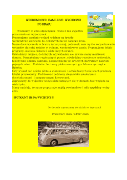 wycieczki 1