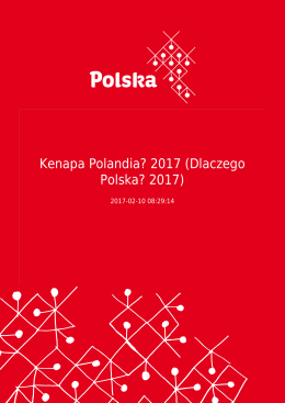 Kenapa Polandia? 2017 (Dlaczego Polska? 2017)