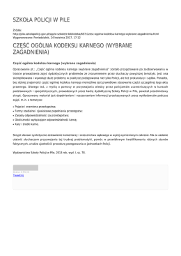 Generuj PDF - Szkoła Policji w Pile