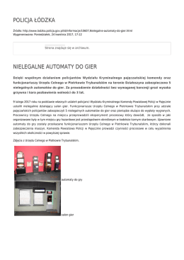 Generuj PDF - Policja Łódzka