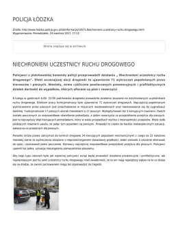 Generuj PDF - Policja Łódzka