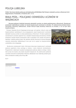 Generuj PDF - Policja Lubelska