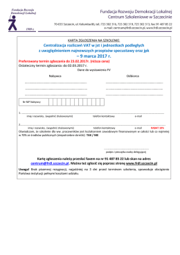 &ndash; 9 marca 2017 r.