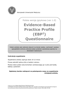 Evidence-Based Practice Profile - Springer Static Content Server