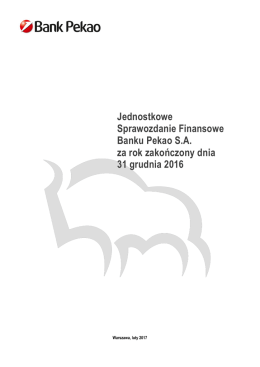 Sprawozdanie z całkowitych dochodów