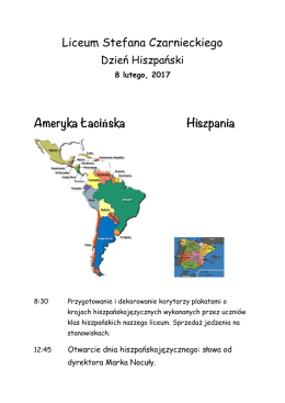 Program Dnia Hiszpańskiego