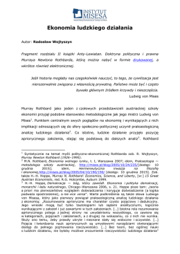 Ekonomia ludzkiego działania