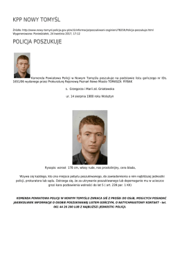 Generuj PDF - KPP Nowy Tomyśl