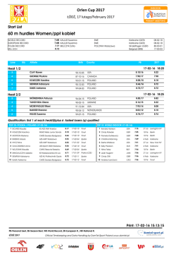 Lista startowa - Domtel