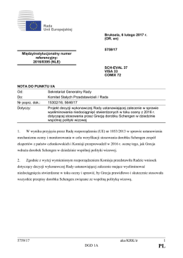 5759/17 ako/KRK/ir 1 DGD 1A 1. W wyniku przyjęcia przez Radę