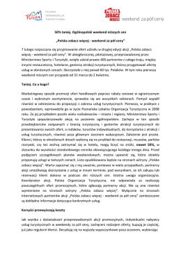 Polska zobacz więcej - weekend za pół ceny - Kluczborsko