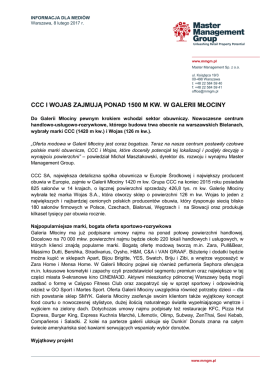 pobierz w pdf - Galeria Młociny