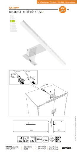 ALA30 IP44 LED RGB