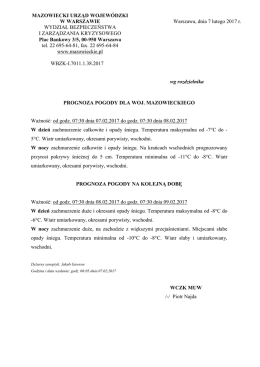 pobierz prognozę pogody