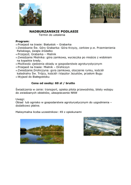 NADBURZANSKIE PODLASIE