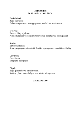 Menu Luty