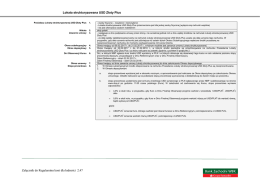 Warunki prowadzenia lokat strukturyzowanych USD