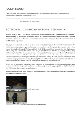 Generuj PDF - Policja Łódzka