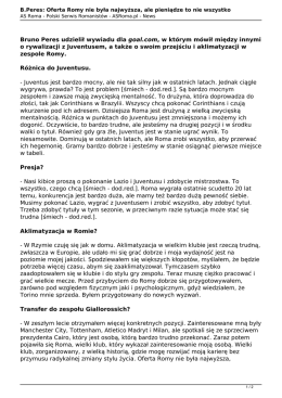 Wersja PDF - AS Roma.pl