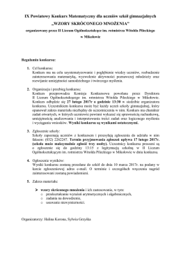 Więcej... - ii lo mikołów