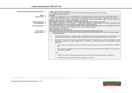 Warunki prowadzenia lokat strukturyzowanych USD