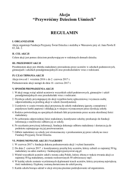 Regulaminie