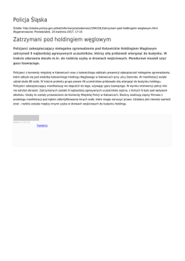 Generuj PDF - Policja Śląska