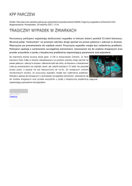 Generuj PDF - KPP Parczew