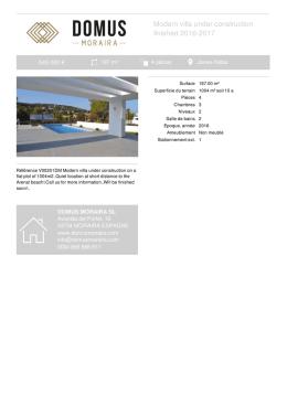 Imprimer - Domus Moraira