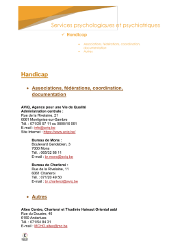 Handicap - CSEF La Louvi&egrave;re