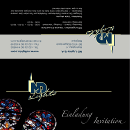invitation 2017 - ND