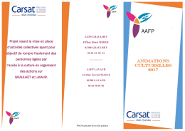 animations culturelles