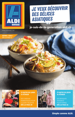 Je veux d&eacute;couvrir des d&eacute;lices asiatiques