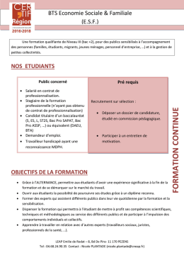 form atio n continue - LEAP Emilie de Rodat