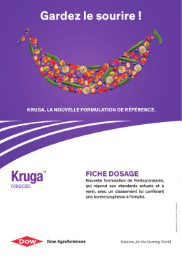 KrugaTM - Dow AgroSciences