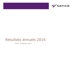 en 2016 - Natixis