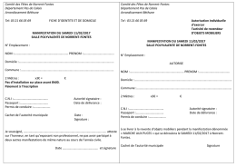 Inscription Brocante en Salle 2017 - Norrent