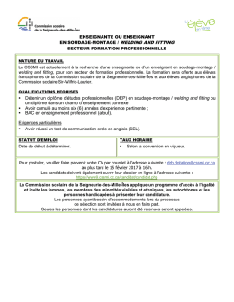 Détenir un diplôme d`études professionnelles (DEP