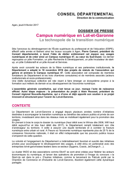 Campus numérique en Lot-et-Garonne