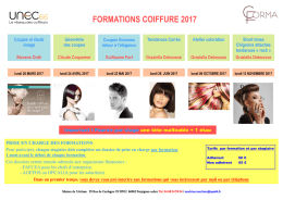 planning 2017. - Maison de l`Artisan